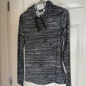 Black & Gray Nike Pro Dry Fit Athletic Shirt